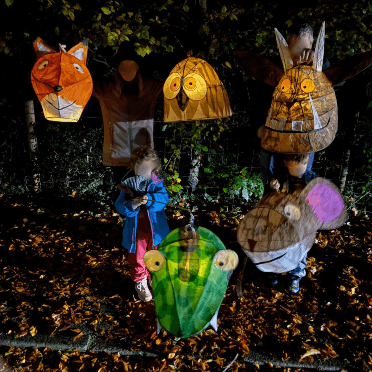 Lantern making and storytelling